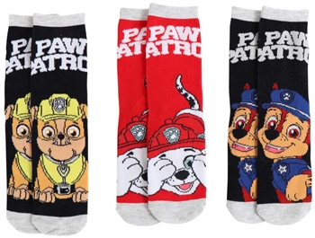 Paw Patrol - 3-pack - Stl 31-33 - Barnstrumpor