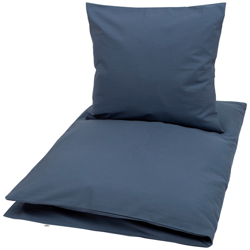 Ekologiskt baby påslakanset - 70x100 cm - Müsli Indigo - By green Cotton