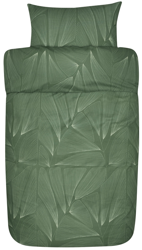 Höie sängkläder - 140x200 cm - Anine green - 100% extra fin bomull sängset