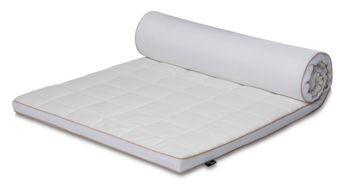 Bäddmadrass extra längd - 90x210 cm 5 cm hög - NASA memoryfoam - Borg Living - Ergonomisk bäddmadrass