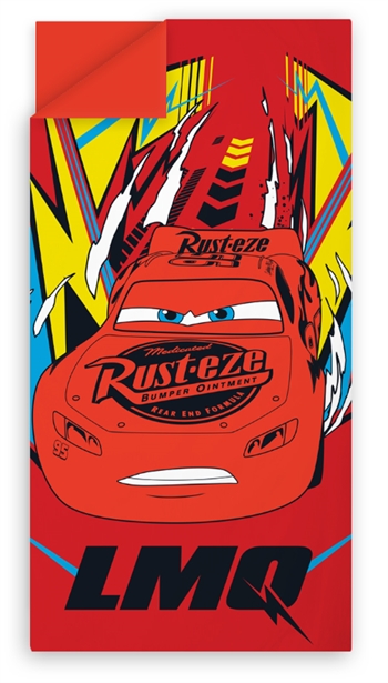 Barnsovsäck - Bilar Lightning McQueen - 70x140 cm - Vattenavvisande