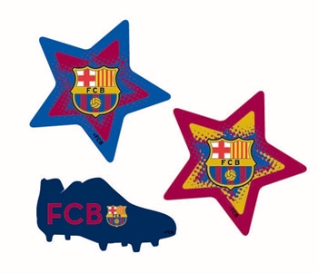 Wallsticker - FC Barcelona - 3 st - 3D-effekt