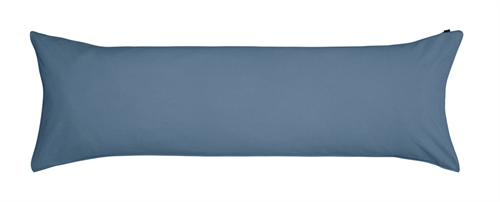 Kuddfodral 50x150 cm - Blågrå - 100% extra fin bomull - Høie