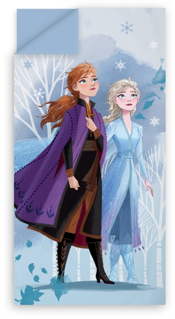 Barnsovsäck - Anna och Elsa - Frost - 70x140 cm - Vattenavvisande