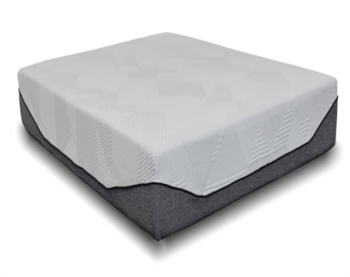 Madrass 90x200 - Höjd 27 cm - Resårmadrass med tryckavlastande memoryfoam - "Premium" Hybrid från By Borg