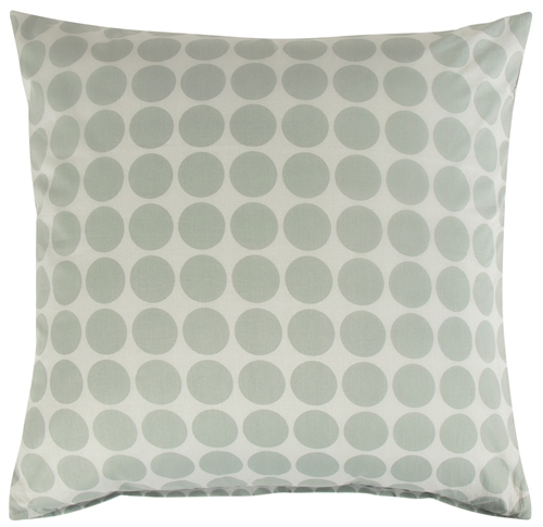 Kuddfodral 60x63 cm - Circle green - Huvudkuddfodral i 100% bomull