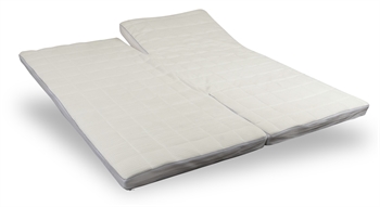 Naturlatex H-split bäddmadrass - 180x200 cm - 7 cm hög - 100% Talalay naturlatex - Nature By Borg