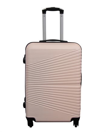 Erbjudanden på resväskor - Hardcase - Storlek Medium - Nordic nude - Smart resväska