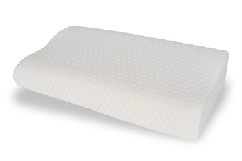 Ergonomisk kudde - Nackkudde med inbyggt svank - Memoryfoam kudde 50x30 cm