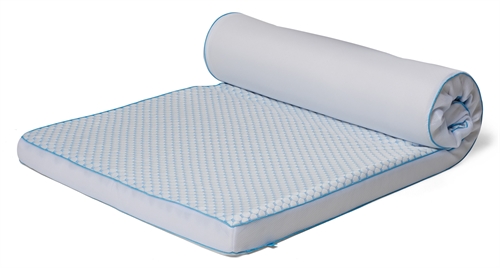 Svalkande bäddmadrass - 180x200 cm - 7 zoner - Lyxig memoryfoam bäddmadrass 8 cm hög  - SLEEP TECH By Borg